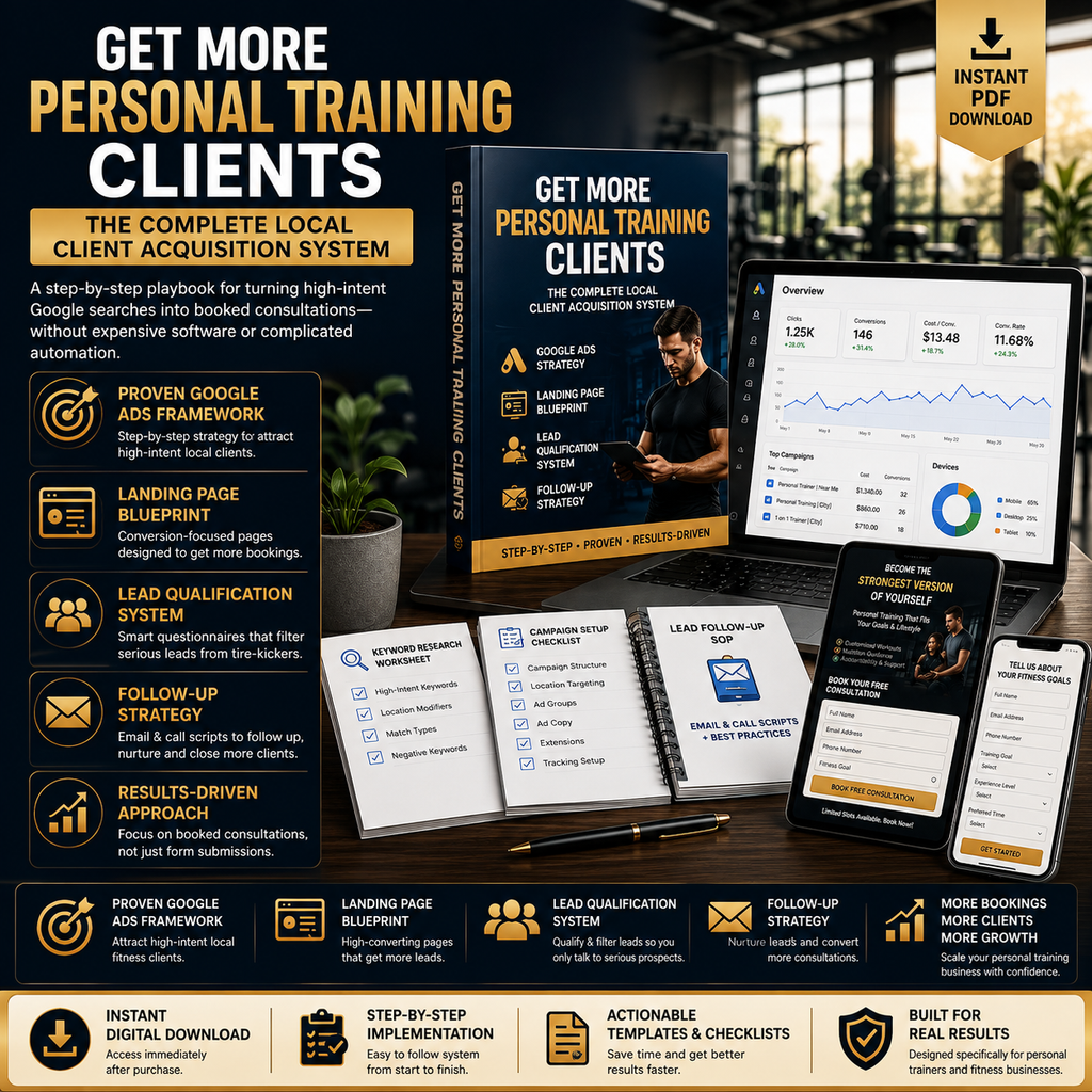 Get More Personal Training Clients | The Complete Local Client Acquisition System