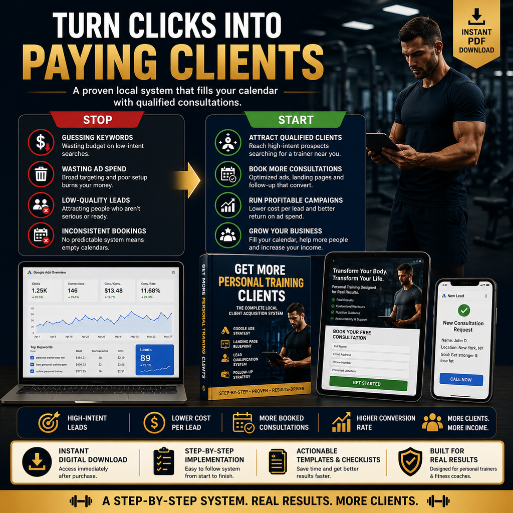 Get More Personal Training Clients | The Complete Local Client Acquisition System
