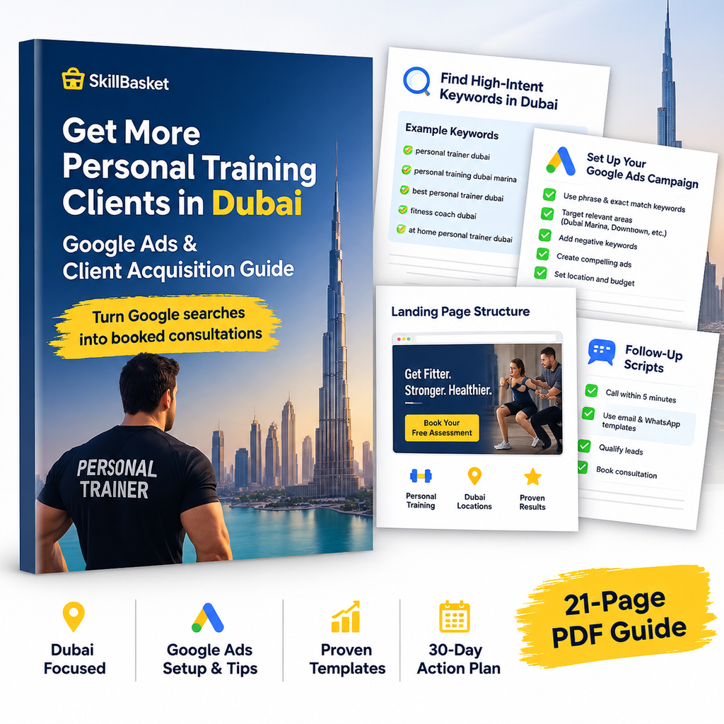 Get More Personal Training Clients in Dubai | Google Ads & Client Acquisition Guide